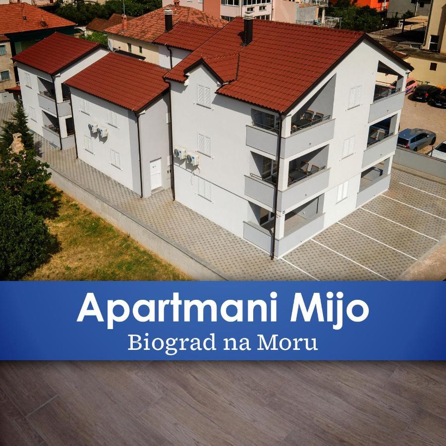Apartmani Mijo, Biograd Na Moru Exterior foto